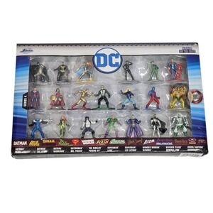 DC Comics Die Cast Metal Collectible Figure 20 Pack Wave 4. Nano Metal Figure